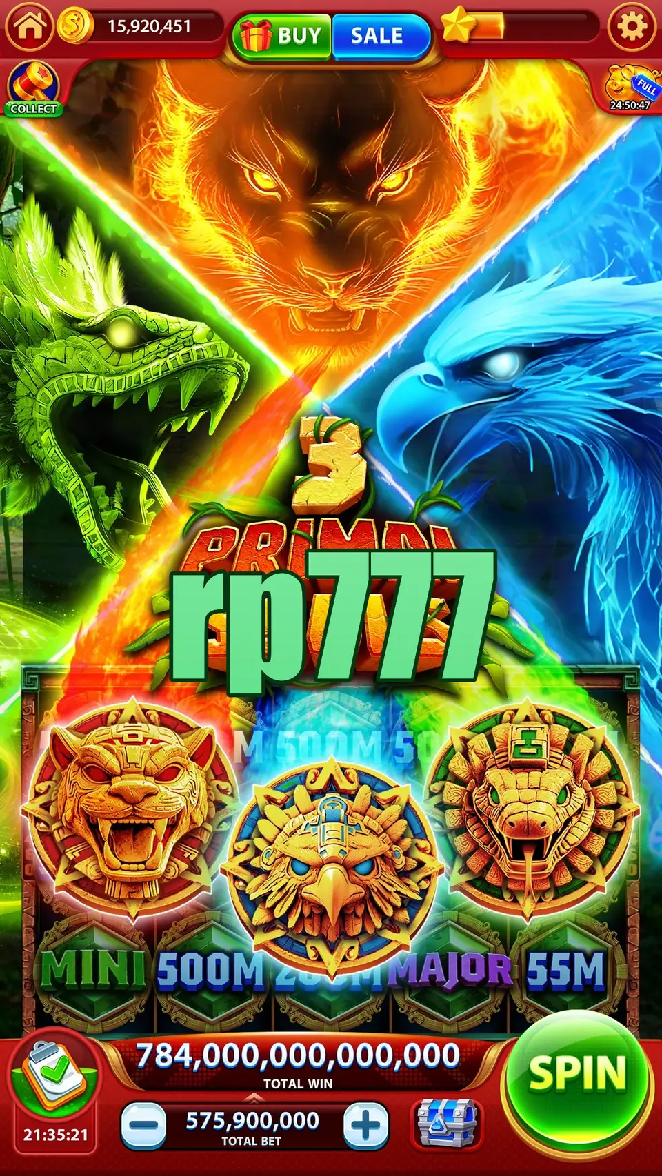rp777 Tangkapan Layar - APK Resmi